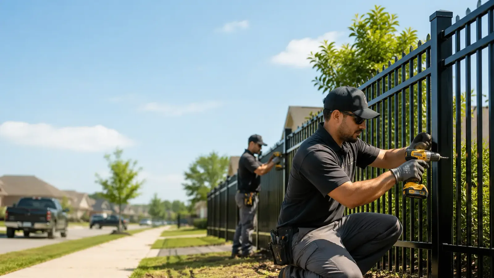Metal Fence Installation in Cecilia, KY
